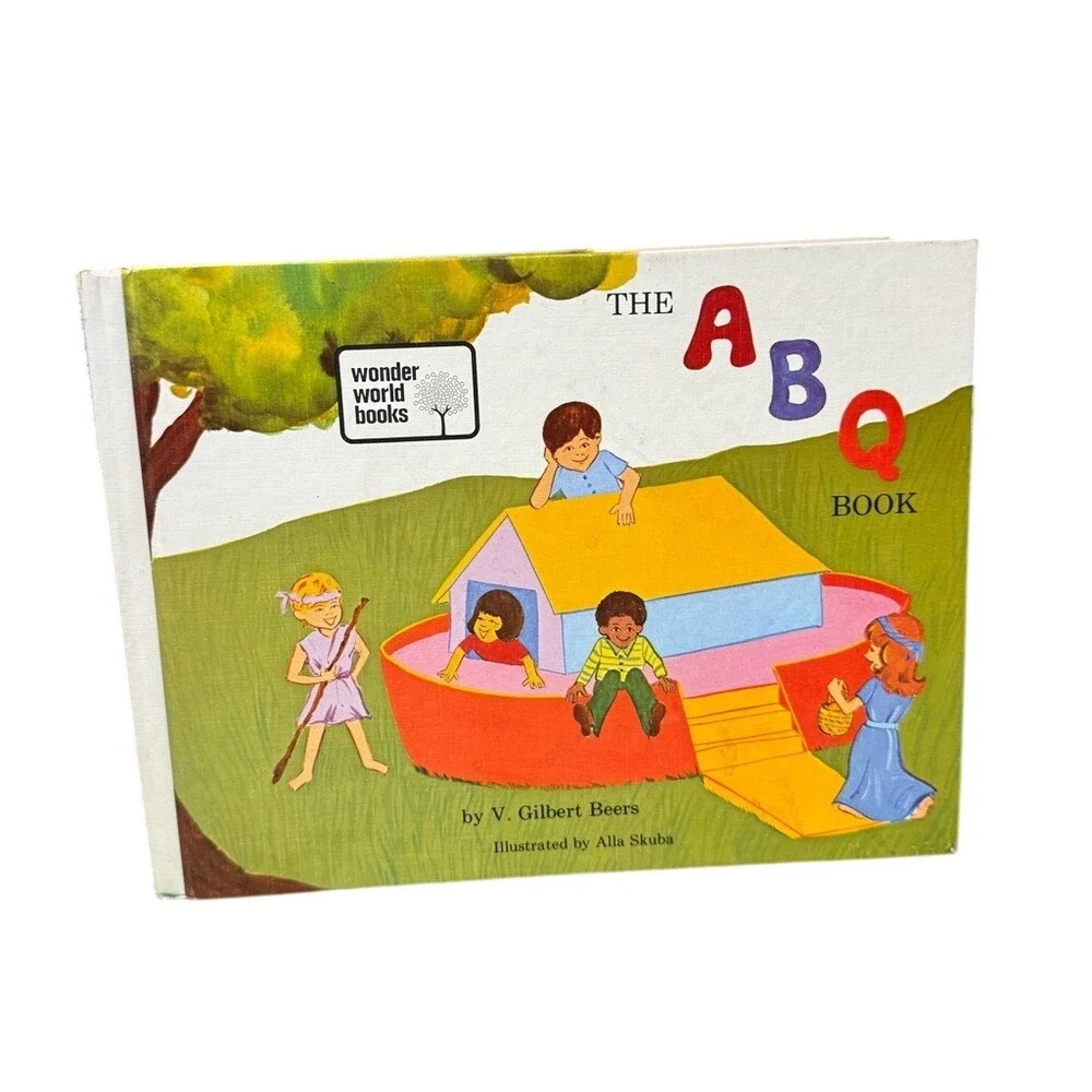 The ABQ Book V Gilbert Beers Wonder‎ World Books Vintage Kids Learning Hardcover